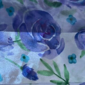 🔥5/$20🔥Floral Purple and Blue Scarf
